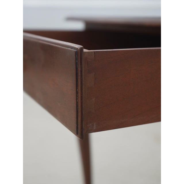 Ball & Claw Feet Custom Mahogany Lamp Table For Sale - Image 4 of 16