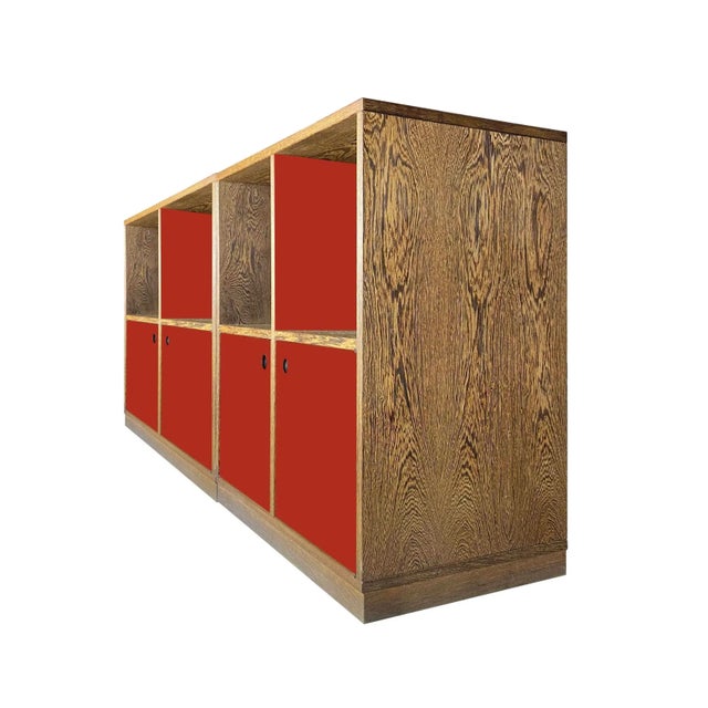 ESOTICA RED Credenza by Ferdinando Meccani for Meccani Design For Sale - Image 6 of 7