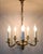 1950s Vintage Chandelier in Bronze, 1950s For Sale - Image 5 of 18