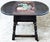 Mid-Century Jacobean Style Swedish Drop Leaf Side Table For Sale - Image 9 of 14