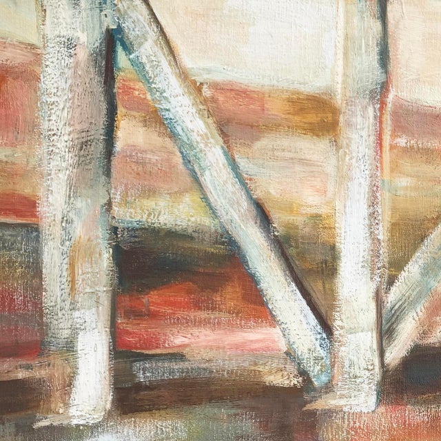 'Large Constructivist Abstract' by S. Brockman, 1980s For Sale - Image 4 of 6