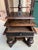 Antique English Book Press Table Renaissance Carved Oak Ebonized Cabinet C1880 For Sale - Image 9 of 18