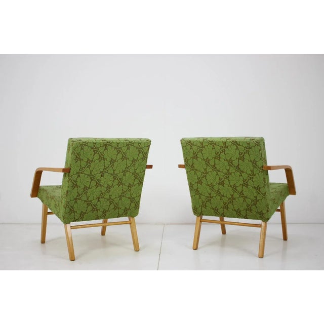 1970s Vintage Czechoslovakian Armchair from TON For Sale - Image 5 of 11