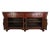 Deep Reddish Brown Antique Chinese Sideboard Buffet Cabinet For Sale - Image 11 of 12