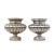 Vintage Cast Iron Urn Pots - Pair For Sale - Image 13 of 13