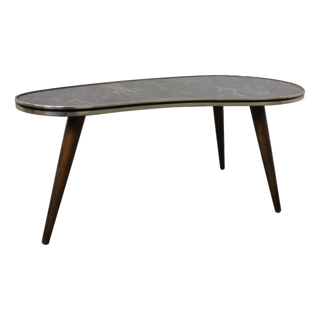 Tripod Kidney Side Table, Germany, 1960s For Sale