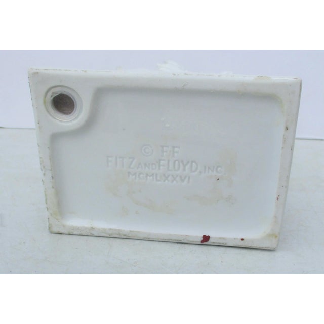 Fitz & Floyd Blanc De Chine Foo Dog For Sale - Image 4 of 8