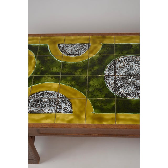 Ceramic Coffee Table by Jean Dasti, Vallauris, France, 1950s For Sale - Image 17 of 18