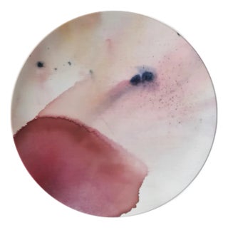 Limited Edition "Riding the Current" Fine Bone China Plate No. 8 by Fanyu Lin For Sale