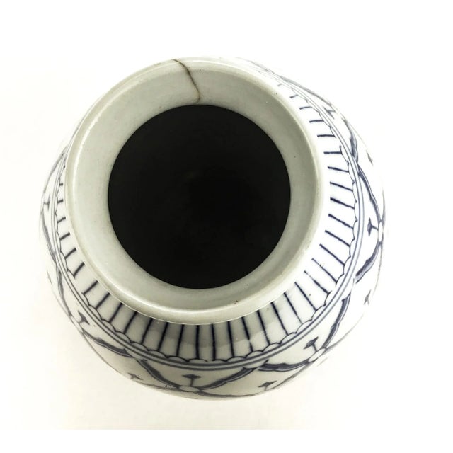 Antique Porcelain Bud or Flower Vase Thailand For Sale In Portland, ME - Image 6 of 9