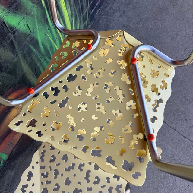 Set of 4 Richard Schultz Topiary Collection Side Chairs For Sale - Image 10 of 12