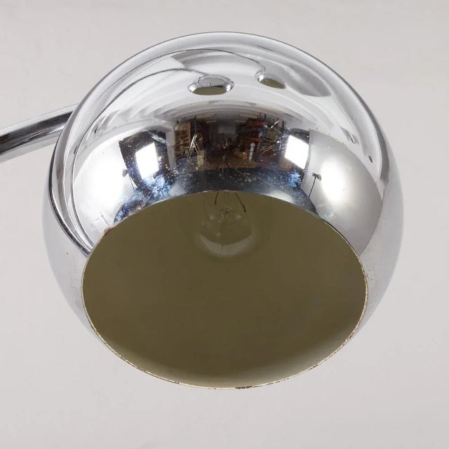 1970s Swivelling Floor Lamp with Carrara Marble Base by Goffredo Reggiani, Italy, 1970s For Sale - Image 5 of 9