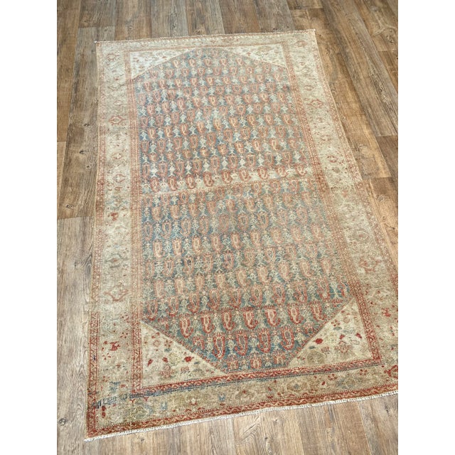 Traditional 1920s Antique Bellwether Malayer Rug For Sale - Image 3 of 5