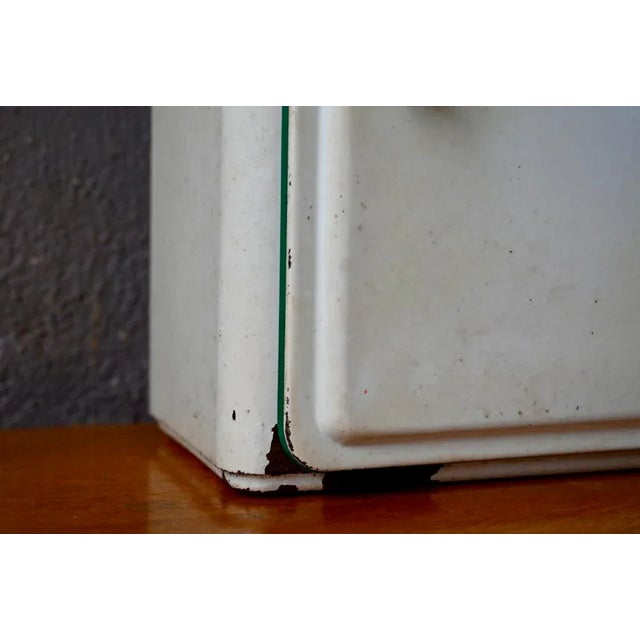 Boho Chic Metal Medicine Cabinet, France, 1940s For Sale - Image 3 of 10