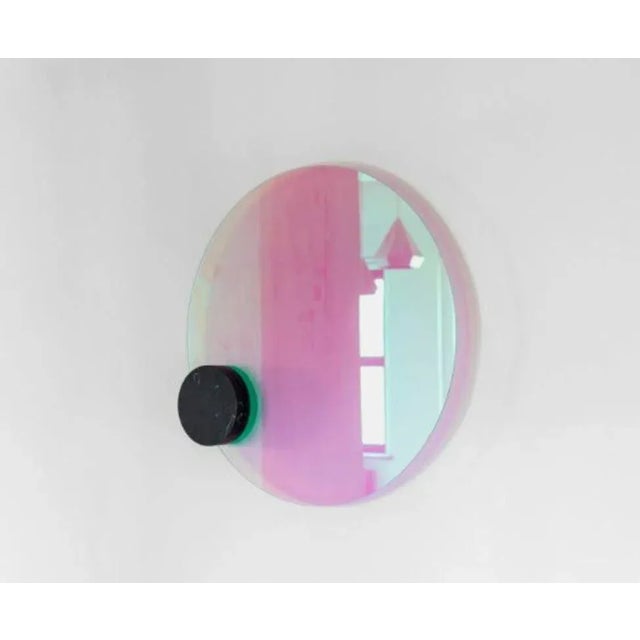 Contemporary Marble Moon Mirror by Sebastian Scherer For Sale - Image 3 of 7