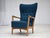 Danish Armchair in Wool and Lacquered Beechwood by Fritz Hansen, 1970s For Sale - Image 14 of 18