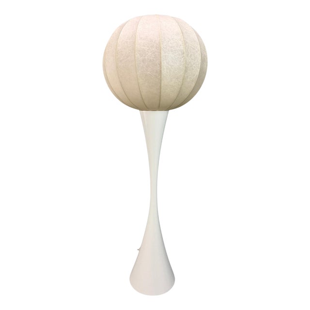 Cocoon Floor Lamp by Achille Castiglioni, 1960s For Sale