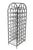 Metal Mid Century Wrought Iron Wine Rack For Sale - Image 7 of 9