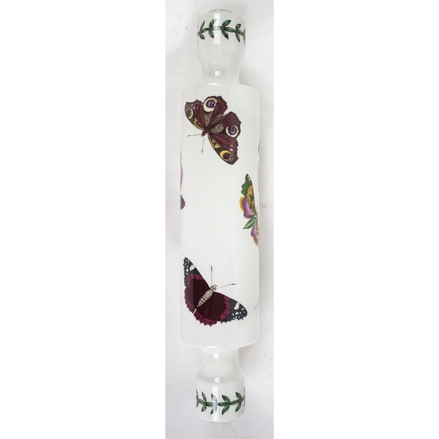 Vintage Portmeirion Botanic Garden Rolling Pin Amaryllis Regine Mexican Lily Plant For Sale In Las Vegas - Image 6 of 9