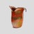 Burnt Orange Murano Glass Vase with Gold Leaf Inclusion by Nichetto For Sale - Image 12 of 12