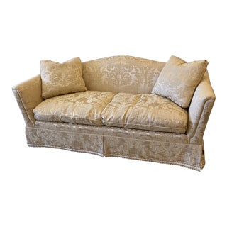 Dapha for Baker Custom Upholstered All Down Sofa For Sale