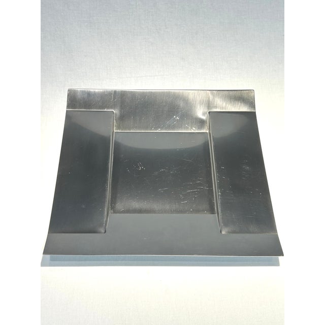 Alessi Vintage Alessi Stainless Steel Platter For Sale - Image 4 of 14