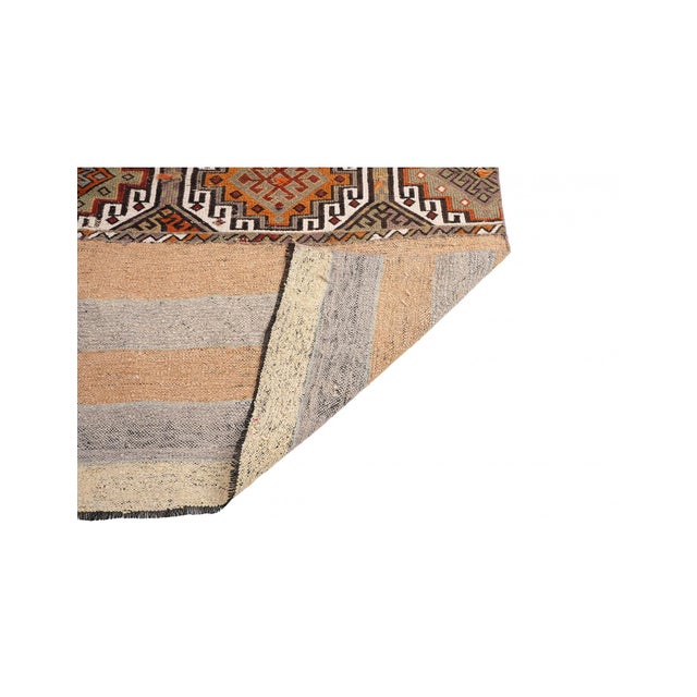 1960s Vintage Washed Out Small Kilim Rug - 3`5″ X 5`5″ For Sale - Image 5 of 6