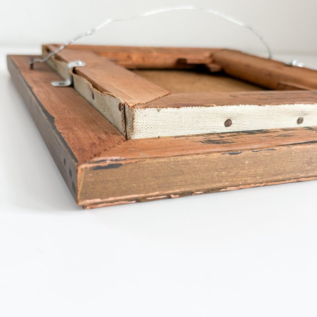 Antique 1800's Oil Portrait Painting, 19th Century Male Portrait For Sale - Image 10 of 11