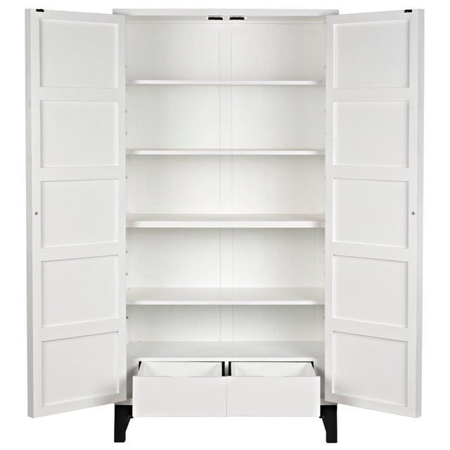 NOIR Small Maharadscha Hutch, Solid White For Sale In Los Angeles - Image 6 of 13