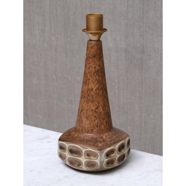 Glazed Ceramic Table Lamp by Marianne Starck for Michael Andersen & Son, Denmark, 1960s For Sale - Image 9 of 12