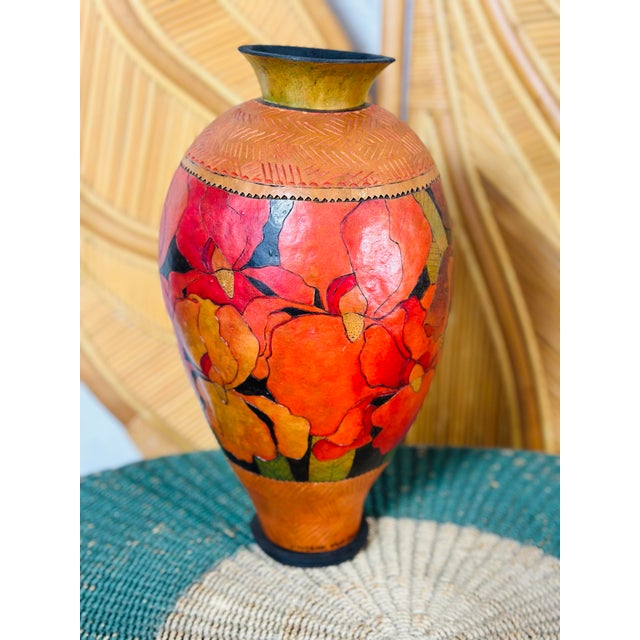 Art Pottery Vase, Signed For Sale In Charleston - Image 6 of 9