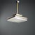 Vintage Hanging Lamp with Brass, 1960s For Sale - Image 6 of 10
