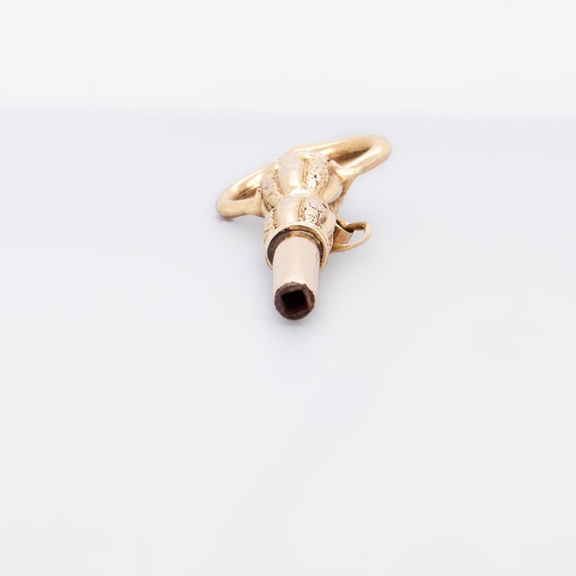 Gold Antique 14k Gold Victorian Watch Key for a Pocket Watch For Sale - Image 8 of 9