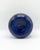 Vintage Hand-Blown Cobalt Blue Scavo Murano Glass Vase from Seguso Vetri D'Arte, 1980s For Sale - Image 10 of 13