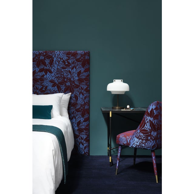 Figueroa Dining Chair in Damasks & Lampas Fabric from Insidherland For Sale - Image 13 of 15