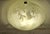Vintage Ceiling Lamp with White Frosted Glass Shade and Floral Decor by Honsel, 2000s For Sale - Image 3 of 8
