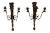 Bronze Wall Lamps, 19th-Century, Set of 2 For Sale