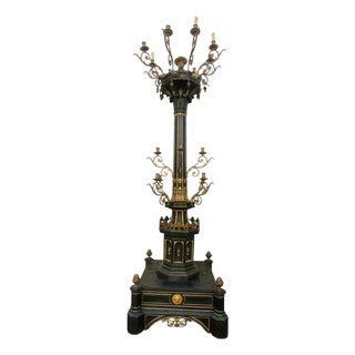 19th Century Gothic Candelabra For Sale