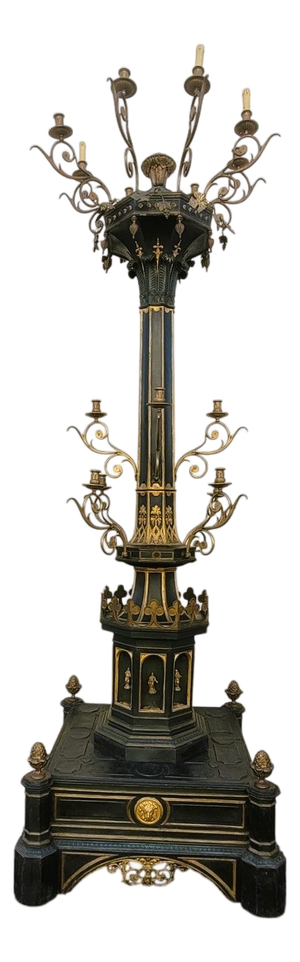 19th Century Gothic Candelabra