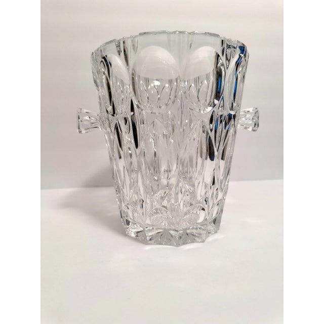 Art Deco Crystal Glass Ice Bucket Germany For Sale - Image 3 of 8