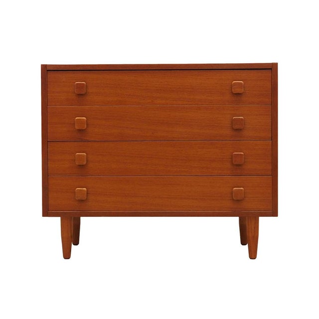 Vintage Danish Teak Chest of Drawers, 1970s For Sale - Image 9 of 9