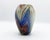 Murano Multicolor Striped Cased Glass Vase, 1960s For Sale - Image 13 of 18