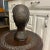 Mid 20th Century African Hand Carved Ebony Wood Sculpture Male Head Bust 11" For Sale In Dallas - Image 6 of 8