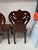 Antique Mahogany Hall Chairs, 1890s, Set of 2 For Sale - Image 4 of 13