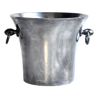 Vintage Sant'Andrea Silver-Plated Champagne Cooler/Ice Bucket For Sale
