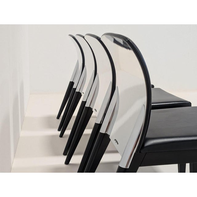 Pininfarina Dining Chairs by Reflex Angelo, Set of 4 For Sale - Image 11 of 12