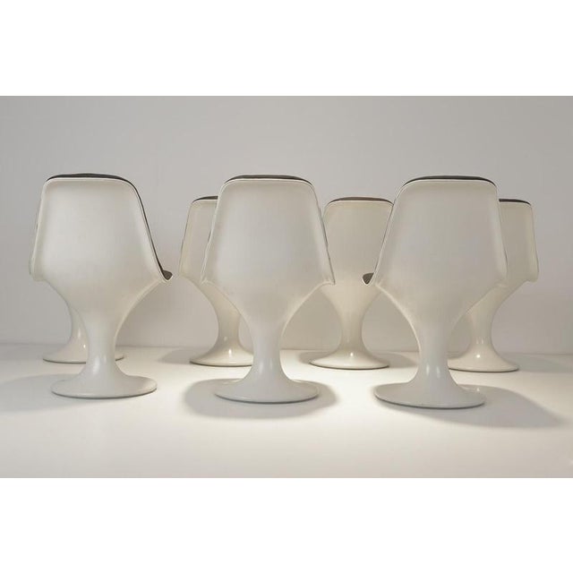 Textile Swivel Chairs by Markus Farner + Walter Grunder for Vitra, 1965, Set of 7 For Sale - Image 7 of 15