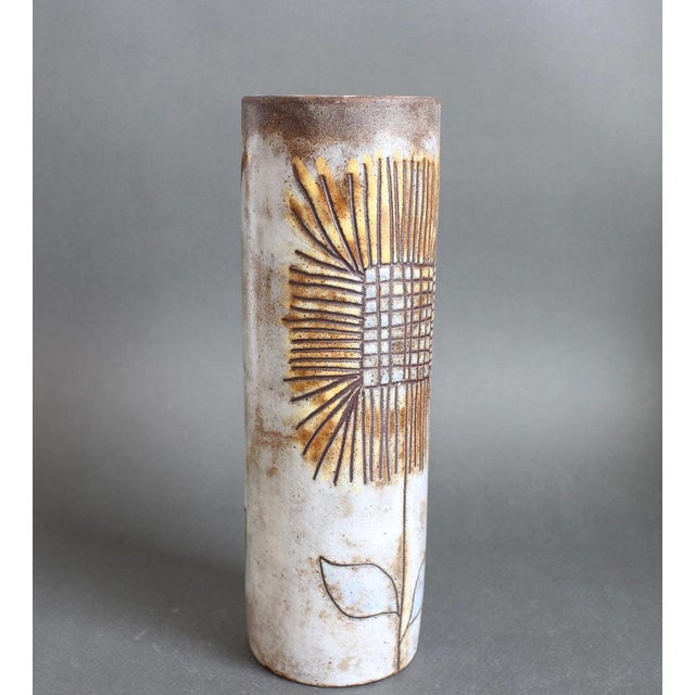 Vintage Ceramic Decorative Vase by Alexandre Kostanda, 1960s For Sale - Image 4 of 17