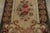1920s Antique Hooked Rug With Floral Bouquet Medallion in Beige & Black - Rug & Kilim For Sale - Image 5 of 8