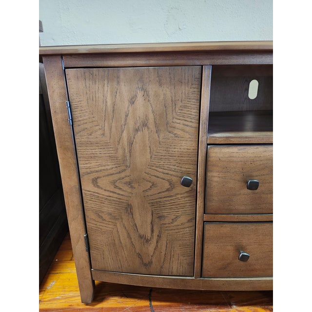 Hammary Primo III Collection Entertainment Console Tv Stand Media Cabinet Attributed For Sale - Image 14 of 17